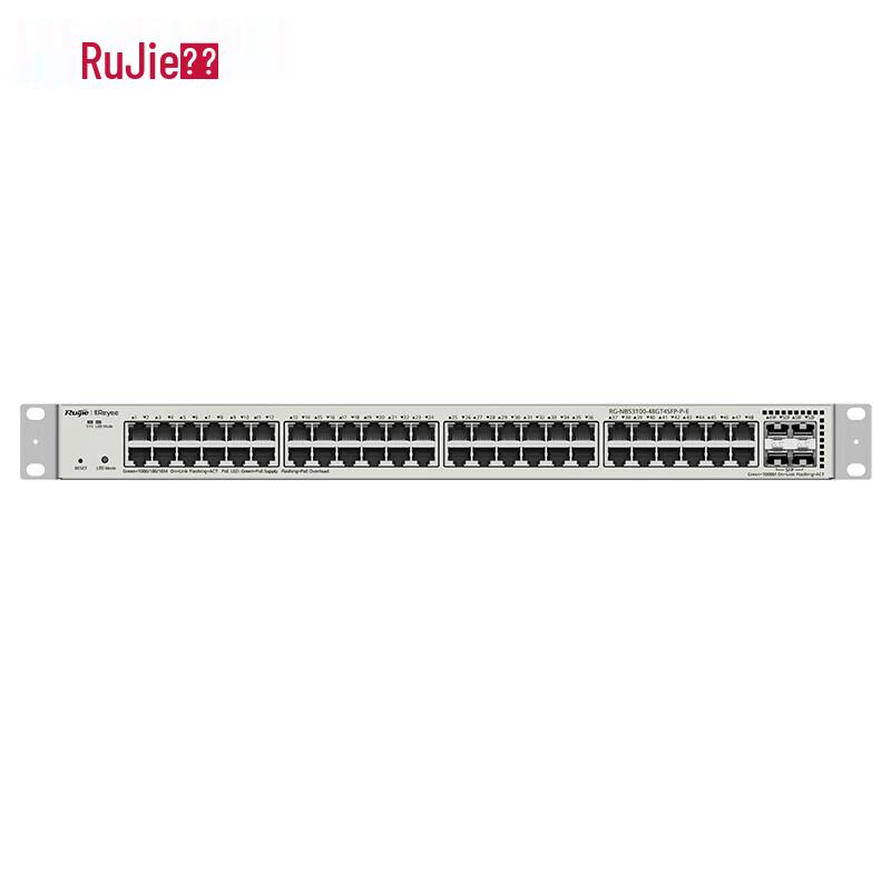 Ruijie RG-NBS3100-48GT4SFP-P-E 48-Port Gigabit PoE Managed Switch