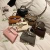 Mini sac Kelly à la mode en cuir sac à main pour femmes nouveau polyvalent exquis sac bandoulière petit sac