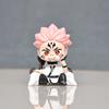Qversion 7Pcs Jujutsu Kaisen Cartoon Character Gojo Satoru Kugisaki Nobara Kawaii Model Desktop Ornaments Dolls Children'S Gifts