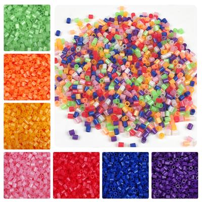 Non-Toxic Yantjouet 5Mm Beads 1000Pcs Pearl Color Iron Beads For Kids Hama Beads Diy Pixel Puzzles High Quality Handmade Gift Toy