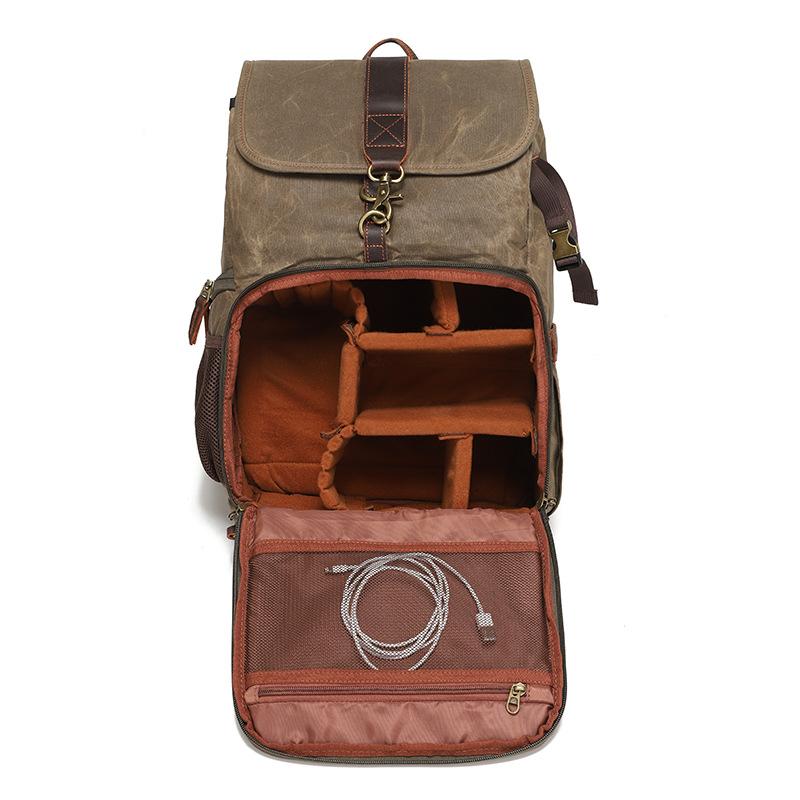 Backpack Men's and Women's Outdoor Sports Hiking Bag Travel Backpack Student Bag Bag Canvas