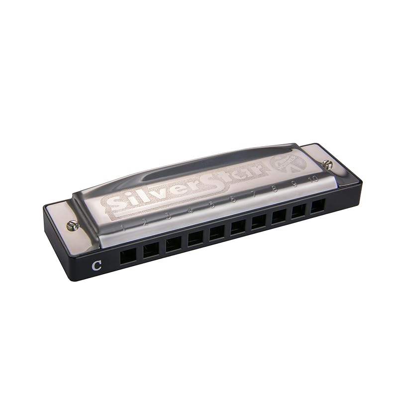 

HOHNER horner Silver Star 504/20 silver star A key 10 holes harmonica []