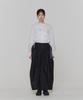 Amomento Layered Shirring Skirt_Black
