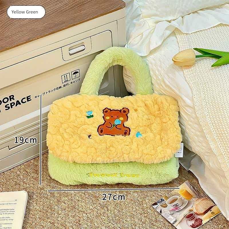 Hot Water Bottle 2025 New Model, Rechargeable, Explosion-Proof, Thickened, Cute Dog Plush, Water-Filled, Can Be Inserted Into Hands