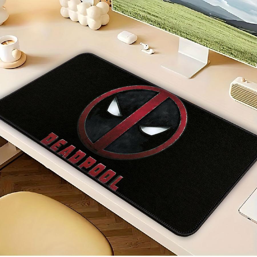 Anti Slip Mouse Pad Desk Accessories Computer Laptop Pad Office Pad Game Console Pad Keyboard Mouse Pad Cool Marvel Deadpool