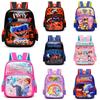 New Cartoon Kindergarten Backpack Waterproof And Durable Large Capacity Suitable For 3-8 Year Old Children Nylon Material 14-inch Size 20-35l Capacity
