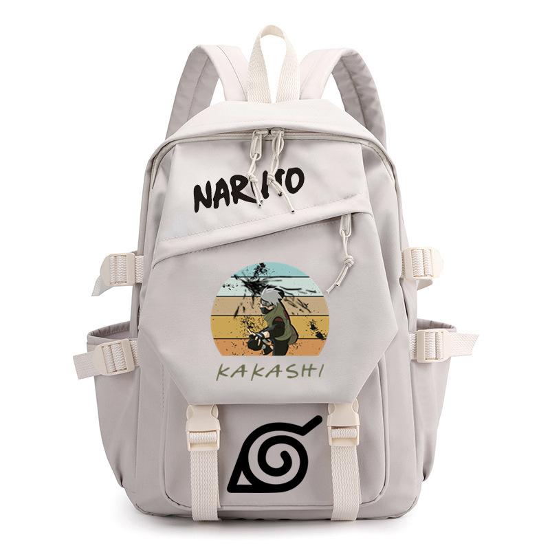 Animation peripheral junior high school backpack cross-border new large-capacity backpack computer bag