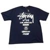 Stussy World Tour T-Shirt Herren Größe L Unisex T-Shirt