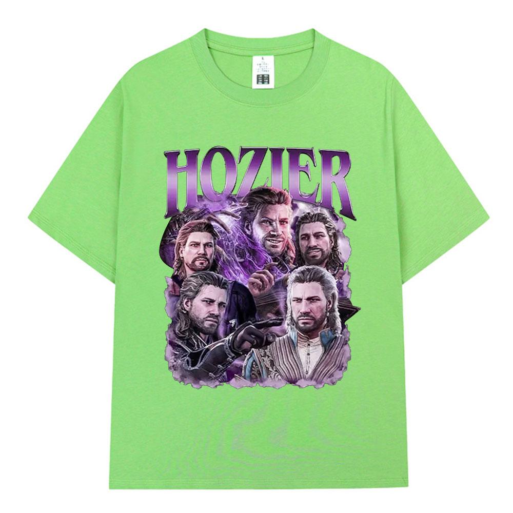 

Hozier Смешной Мем Гейл Baldurs Gate 3 Графическая Футболка Мужская Хип-Хоп Харадзюку Футболка с Коротким Рукавом Хлопковая Повседневная Оверсайз Футболка XL