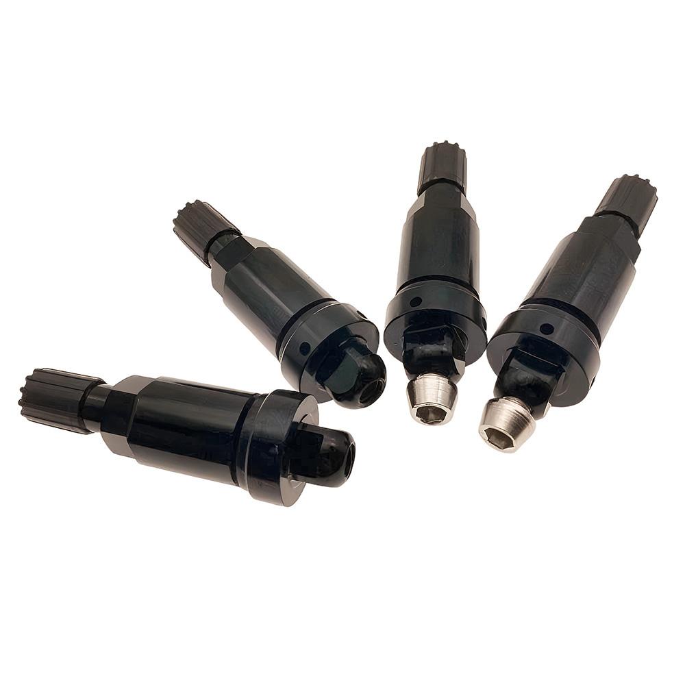 1Pc/4Pcs TPMS Aluminum Tire Valve Stems Service Kit For Tesla Model 3 Y S X Bluetooth Tire Pressure Sensor Replacements Valves Valve Stems 1