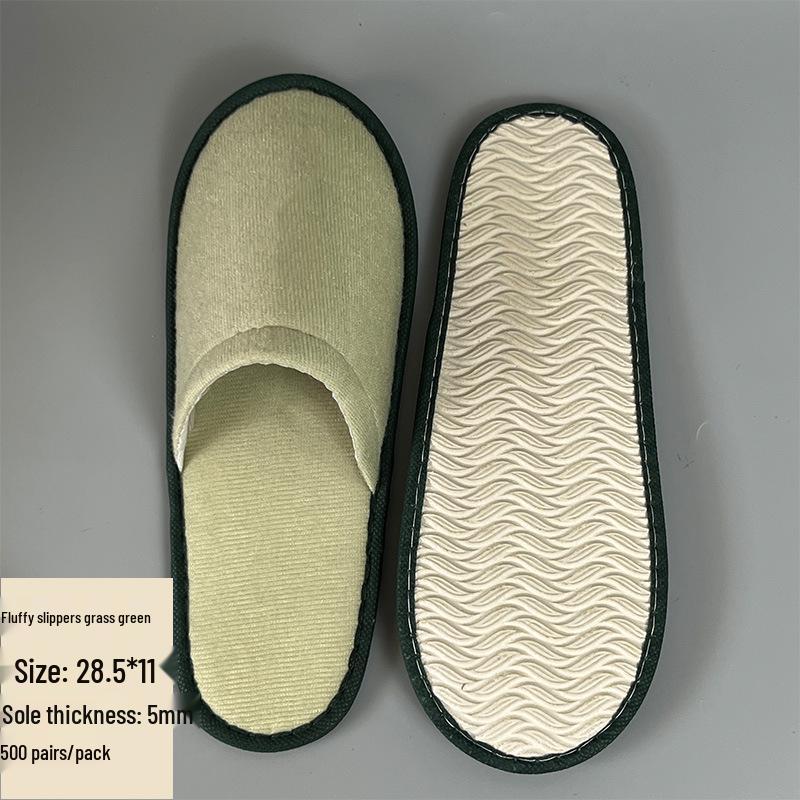 Thickened Non-Slip Disposable Slippers for Hotels and B&Bs