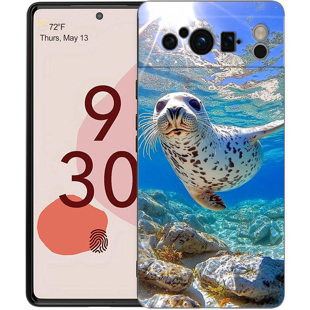 Seaside Scenery Wave Beach Phone Case For Google Pixel 10A 10 9 8 7 6 Pro XL 9A 8A 6A 7A 5G Soft Shockproof TPU Black Cover