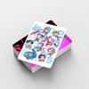 92 Pcs Korean Idol Demon Movie Hunters Cards, Anime Style Cartoon Flash Cards Photocards Lomo Cards Set Waterproof Card