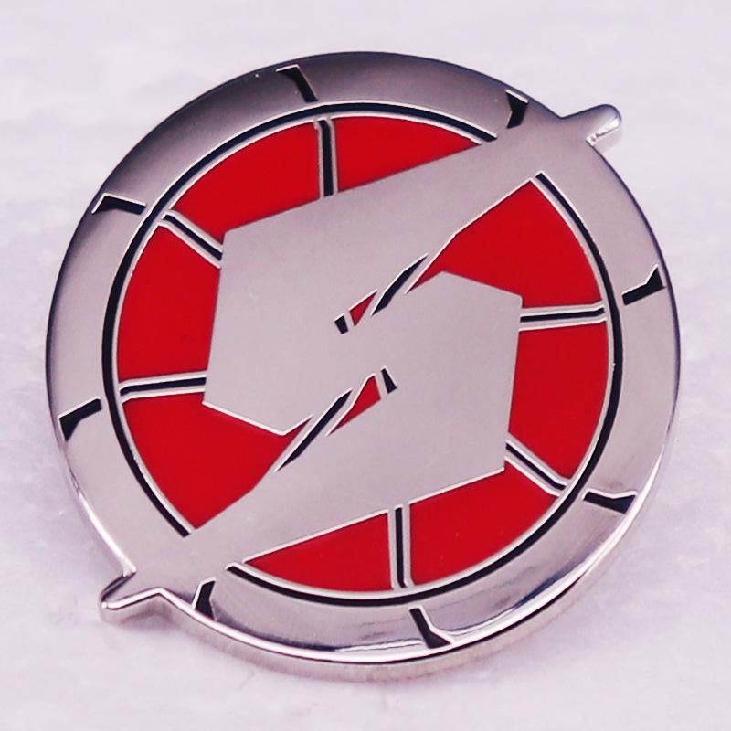 Metroid Sci-Fi Adventure Game Brooch Badge