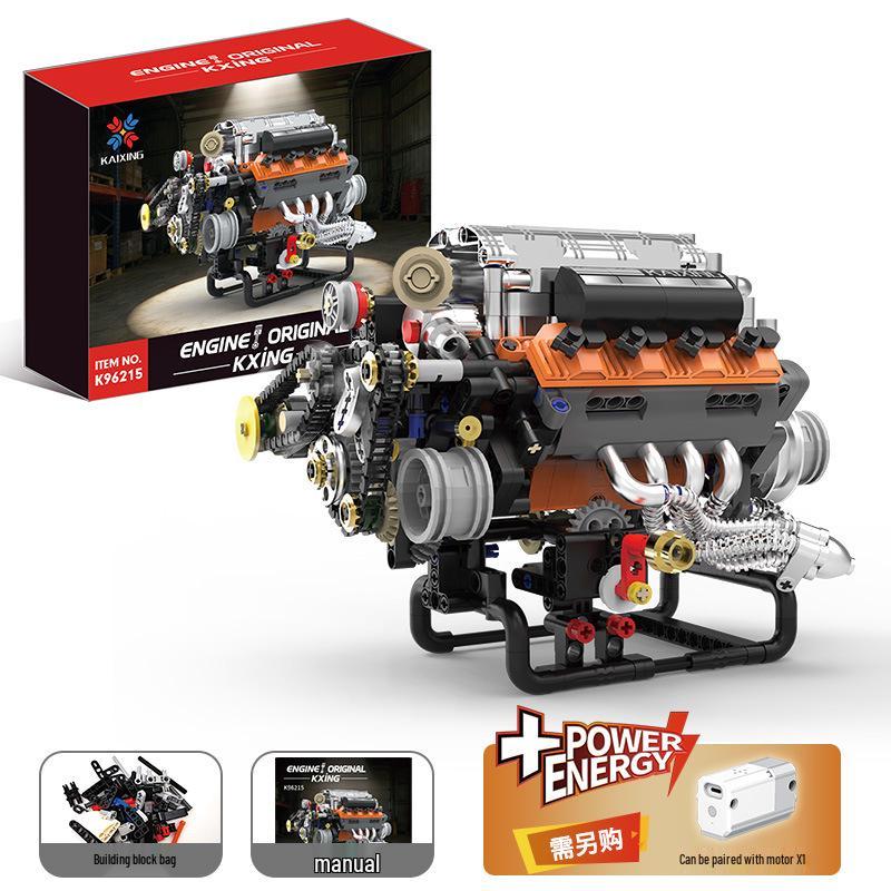 Five-in-One Programmable Wall-E Robot: Assembly Building Blocks, Electric Science Education, Remote Control, Compatible with Lego