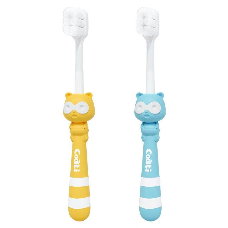 Little Raccoon Kids Soft Bristle Toothbrush