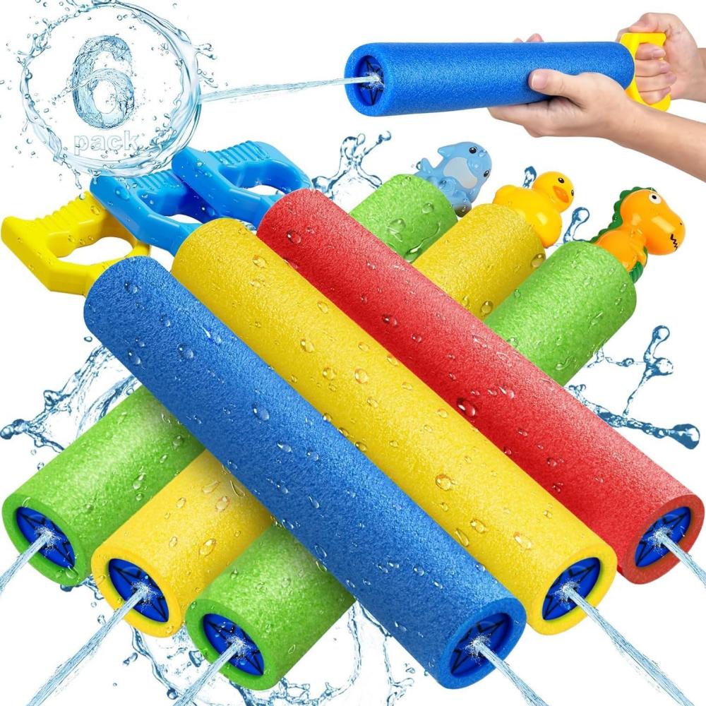 Super Water Soaker Blaster Squirt Guns 40Ft Water Gun Swimming Pool Beach Summer Party Outdoor Water Game Fighting Toys for Kids