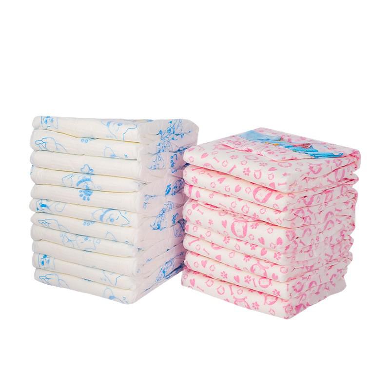 

Large Dog Diapers - Golden Retriever Size Physiological Pants Female XXS 10pcs (1-2 kg or waistband 14-28 cm)