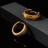 Stylish Stainless Steel Huggies Earring for Men Male, Simple Punk Small Hoop Earrings, Cool Fashion Ear Jewelry Gifts