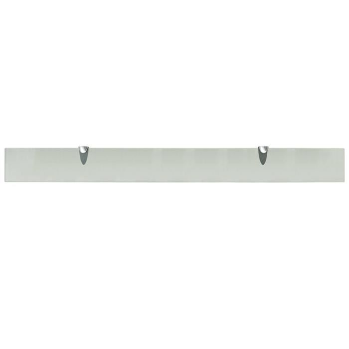 VidaXL Étagère murale en verre 100 x 10 cm 8 mm