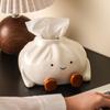 Ceramiczny Uchwyt na Pudełko z Chusteczkami Salon Stolik Kawowy Nowoczesny Minimalistyczny Dekoracyjny Dozownik Wyciskany