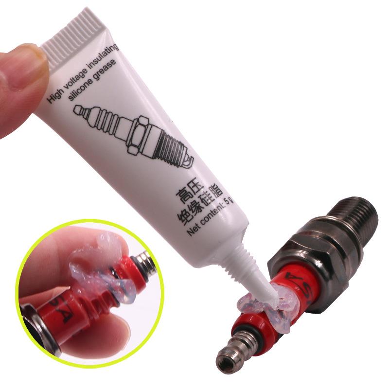 1/2/3Pcs Auto Car Spark Plug Insulated Silicone Ignition Coil High Voltage Insulating Silicone Grease Insulating Silica Gel
