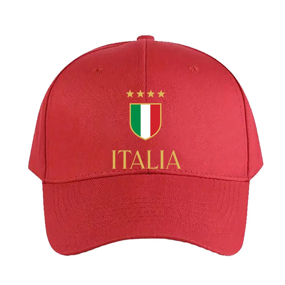 Italia Cap Summer Woman Man Adult Hat Fashion Casual Adjustable Printed Baseball Caps Trucker Cap Outdoors