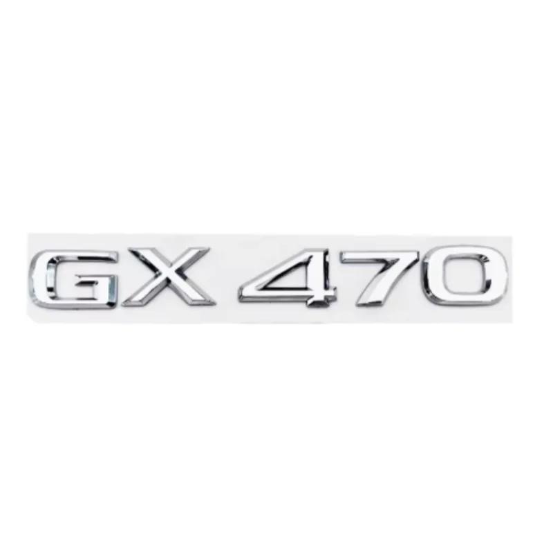 3D ABS Logo For Lexus GX470 LX570 LX600 RX350 RX300 Emblem Number Letters Sticker Car Trunk Badge Adhesive Decal Accessories AEO1