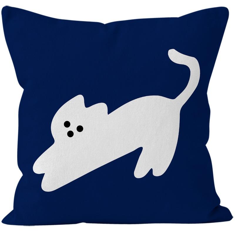 Small Fresh Cute Animal Sofa Pillowcase Dormitory Decoration Office Living Room Home Pillowcase