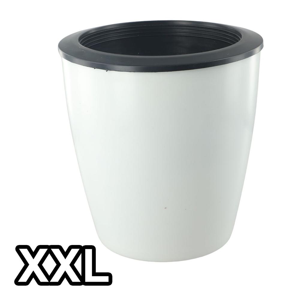 Líný květináč Imitace porcelánu Série Plastový samozavlažovací květináč Zelené rostliny Květináč pro domácí dekoraci