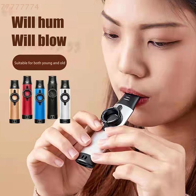 Reusable Musical Kazoo for Adults & Kids; Works with Guitar, Ukulele, Violin, Piano; Easy to Learn for Music Enthusiasts