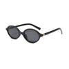2024 Xiaohongshu Retro Oval Nerd Glasses with Anti-Blue Light in a Simple, High-End Style