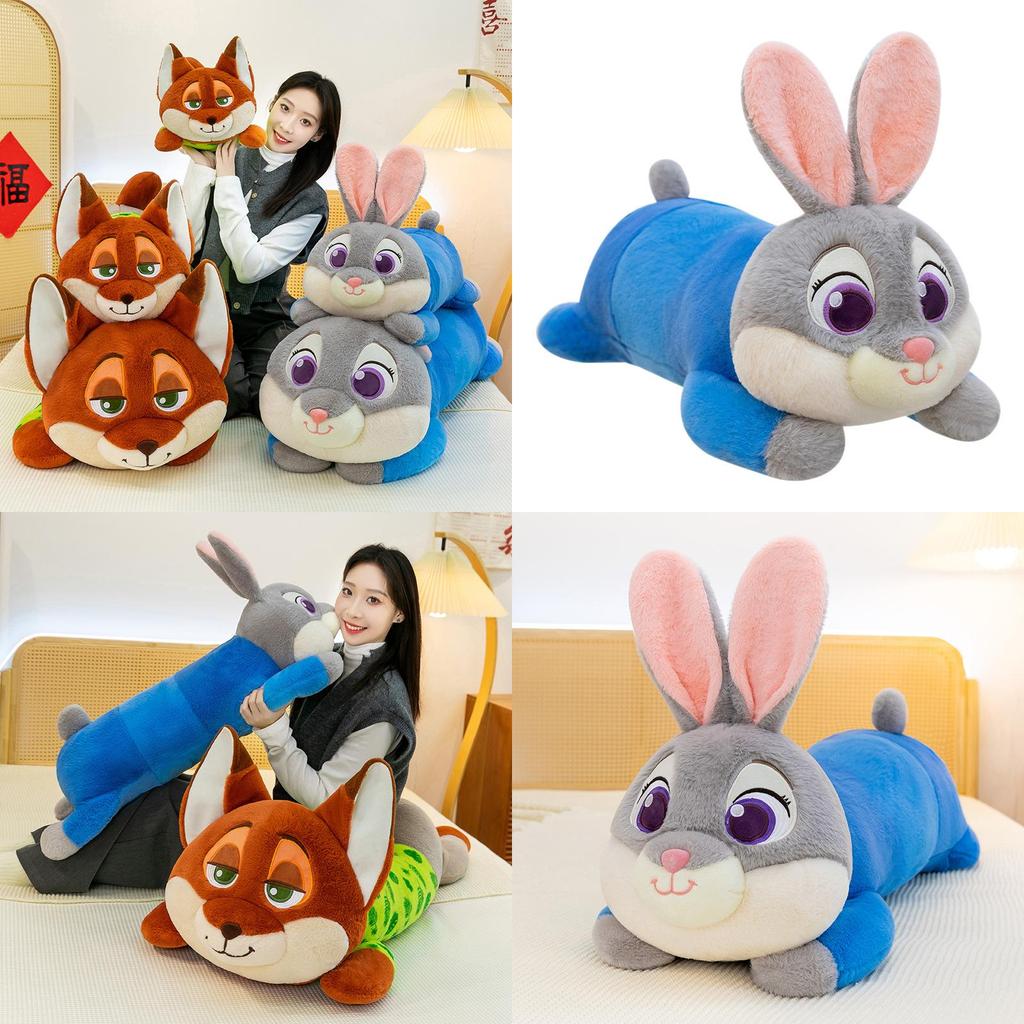 Zootopia Judy Nick Plüschtiere Kissen Cartoon Stofftier Für Kinder Und Erwachsene