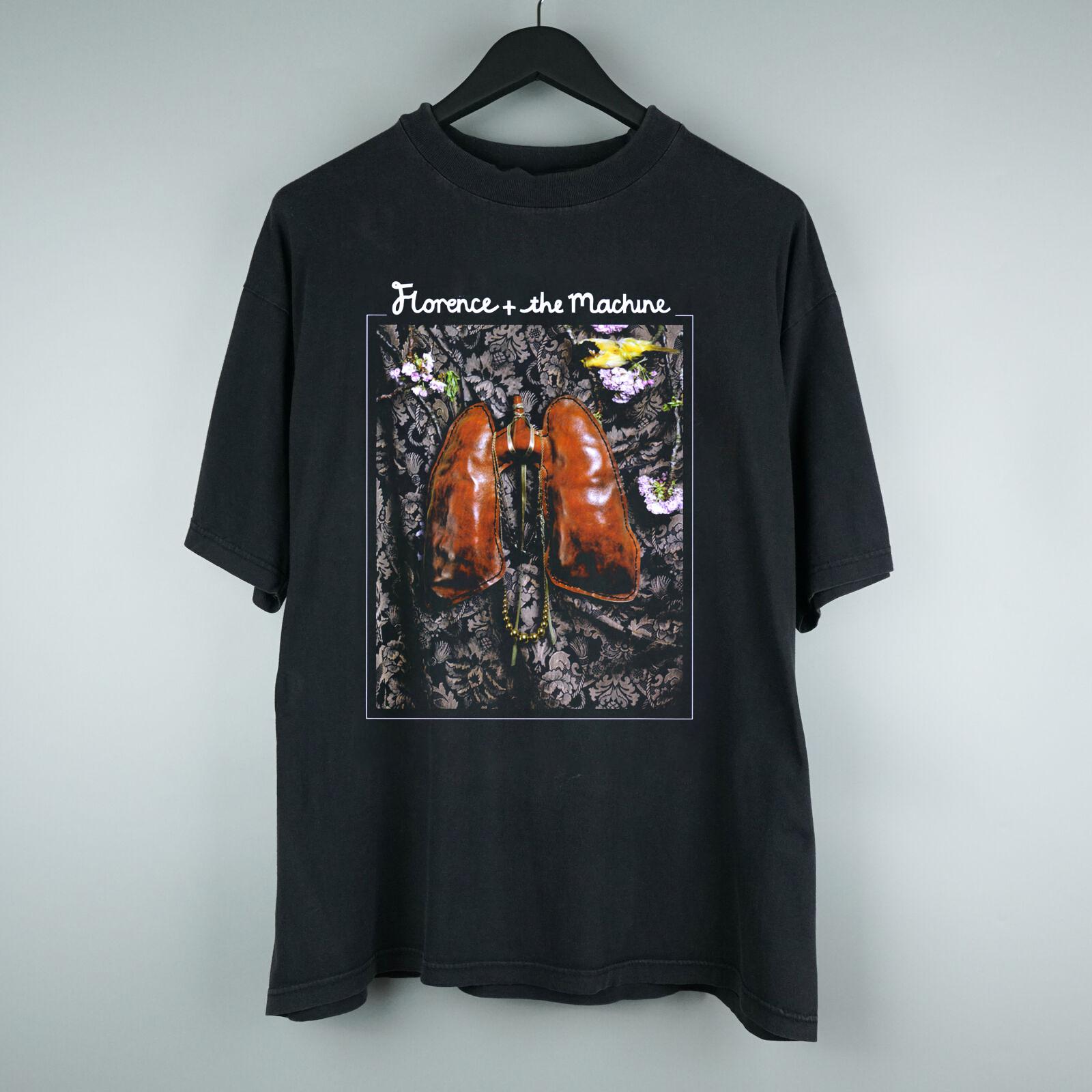 New Florence and the Machine Band Lungs Album Full Size T-shirt MD60 XL