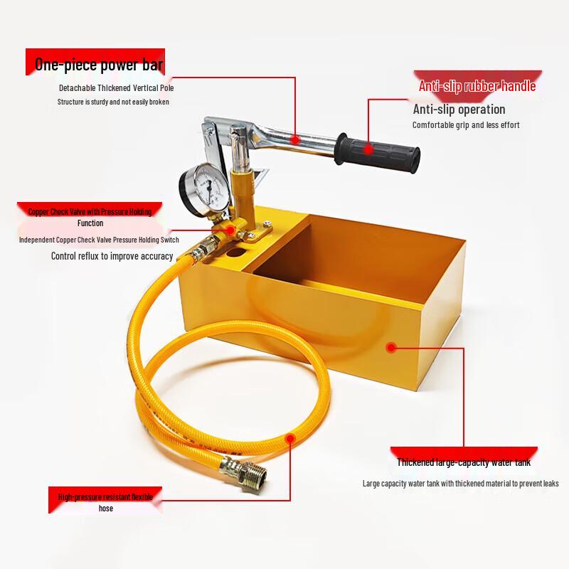 Manual Pressure Test Pump