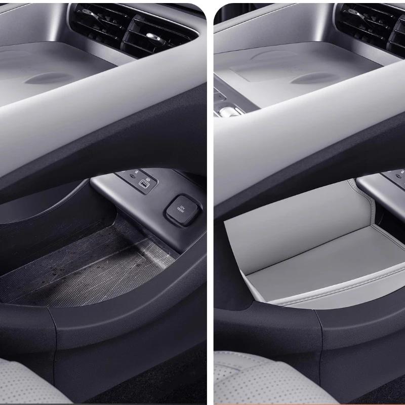 For BYD Sea Lion 06dmi Central Control Lower Storage Pocket EV Heightening Storage Box Interior Supplies Interior Accessories