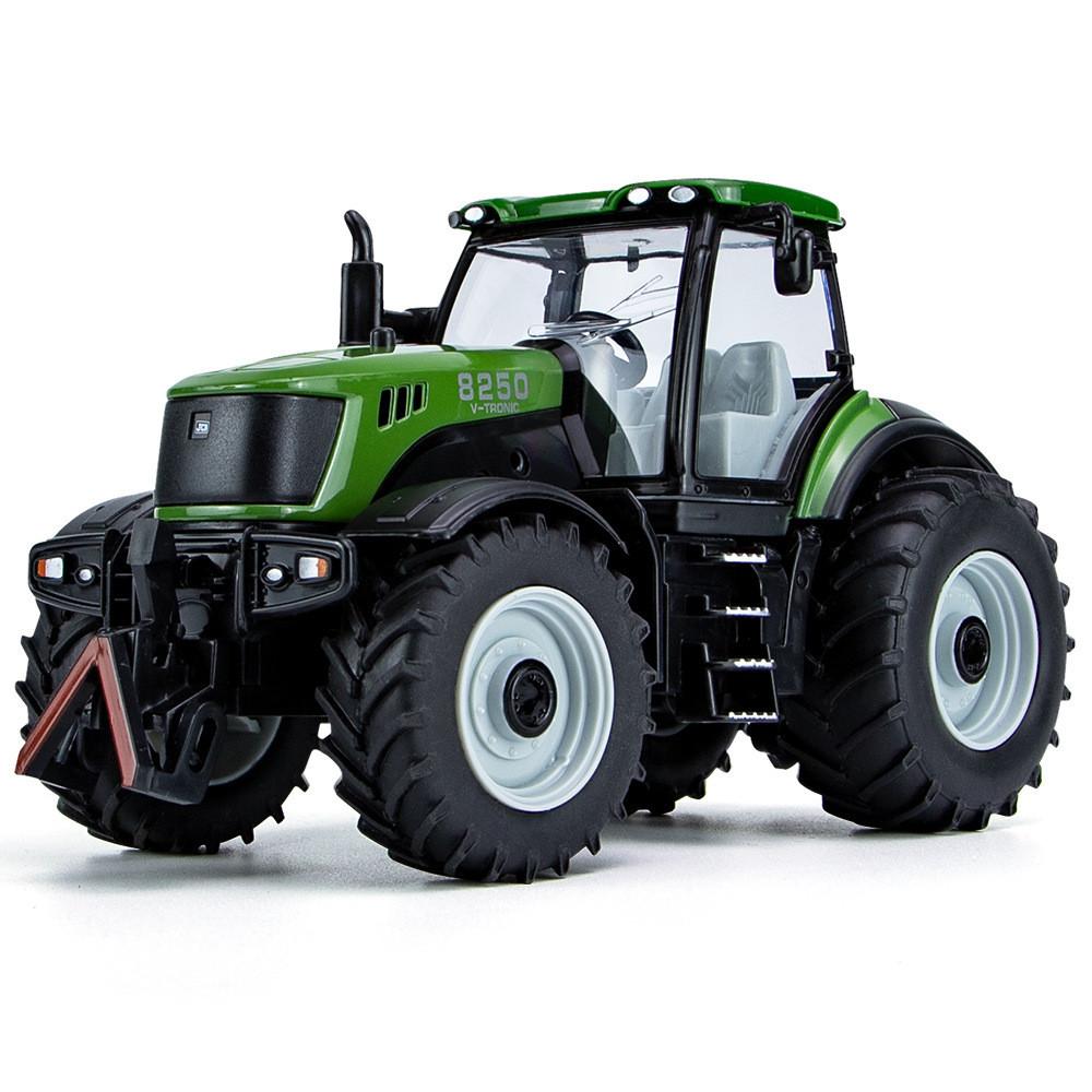 Agricultural Tractor Model With Sound Light For Kids Large Farm Toy Vehicle