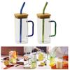 Drinking Clear Glasses Birthday Gifts for Iced Cold Beverages Green