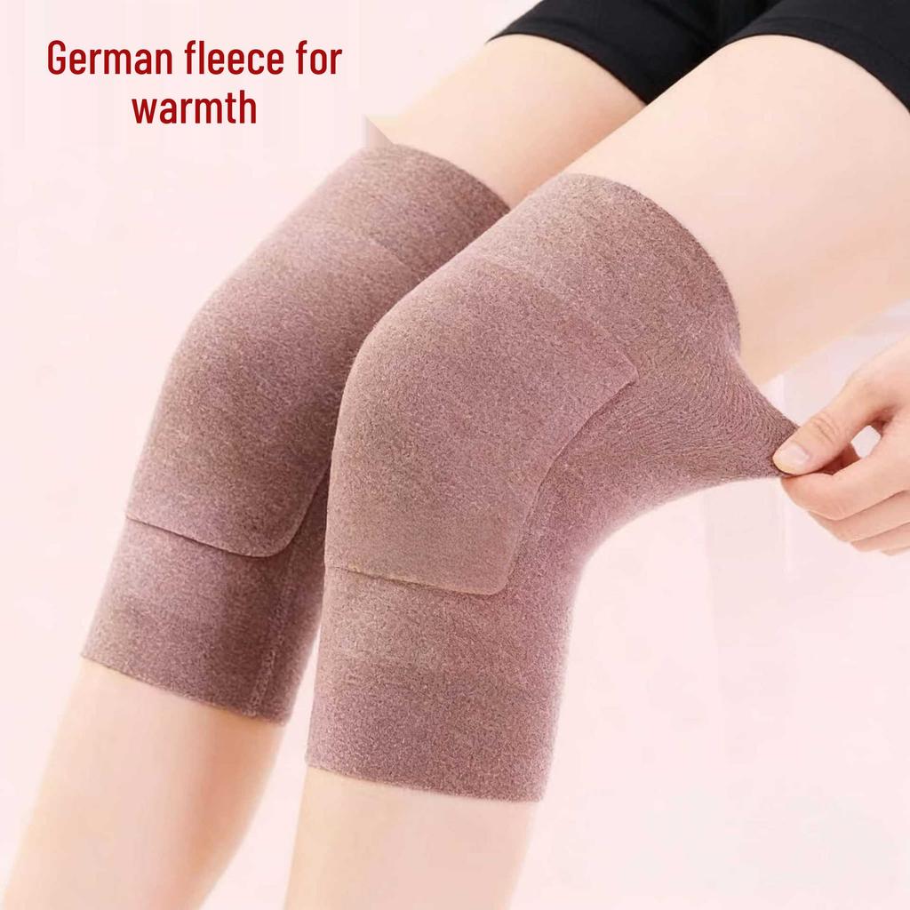Heated Anti-Slip Knee Pads with Pockets for Men & Women - Cold Protection & Warming Joint Support for Autumn/Winter