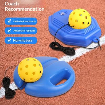 Pickleball Trainer Pickleball Ball With String Pickleball Rebound Ball Training Aid Self-Study For Single Player Adult Sport