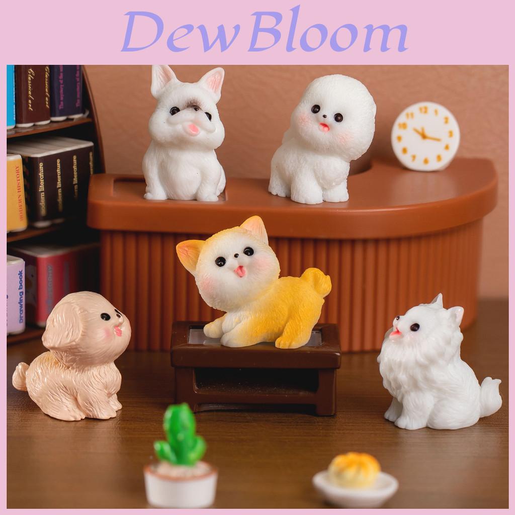 Adorable Resin Miniature Dog Figurines Perfect For Office Desk Decor Blind Box