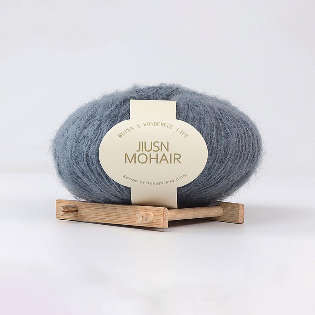25g Mohair Yarn Extra Soft Warm Baby Wool Crochet Yarn for Hand Knitting Sweater Shawl Scarf DIY Material Supplies