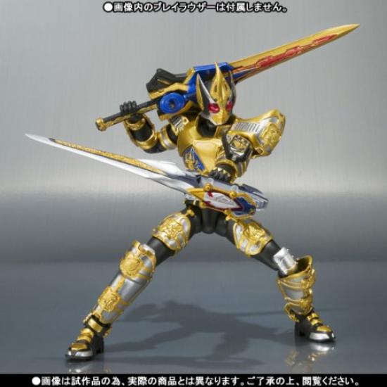 S.H.Figuarts Kamen Rider Blade King Form, Approximately 15cm Tall, Made of ABS & PVC.