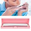 Professionelle Mundharmonika Diatonische Harp C-Dur Edelstahl-Deckplatte 24?HolePink