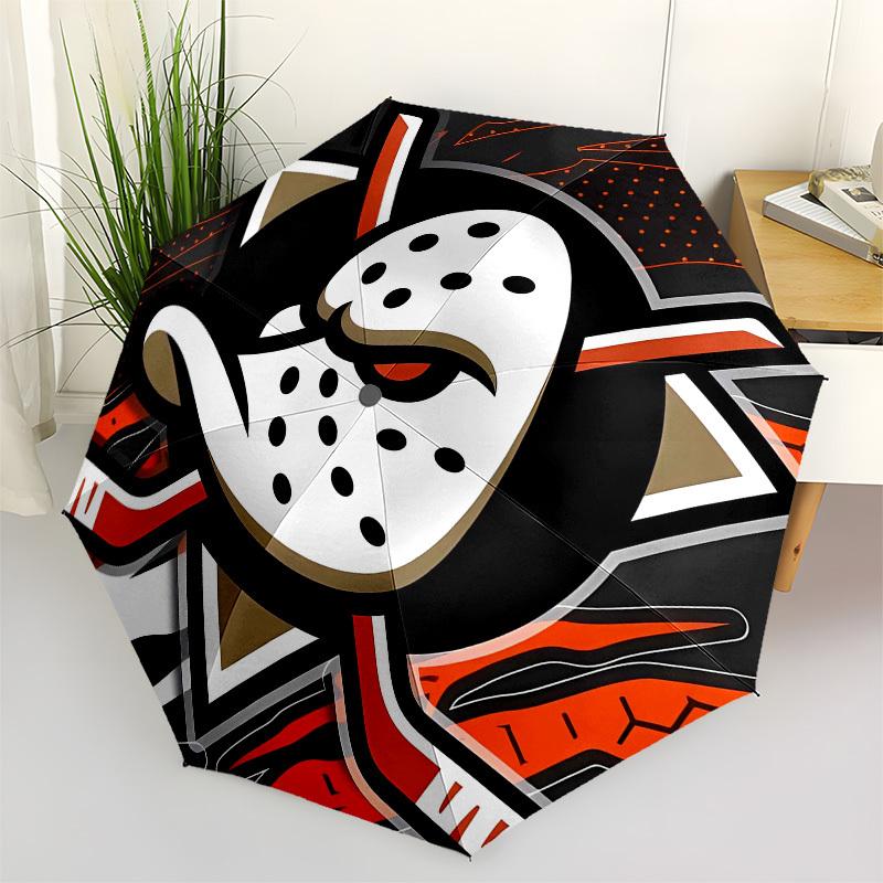

Hockey Mask Duck Automatic Opening and Closing, 8 rib Structure Portable Umbrella, Suitable for Men and Women in All Seasons Perfect Gift f