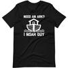 Need an Ark_ I Noah Guy T-Shirt Mens Funny Shirts, Black, Small