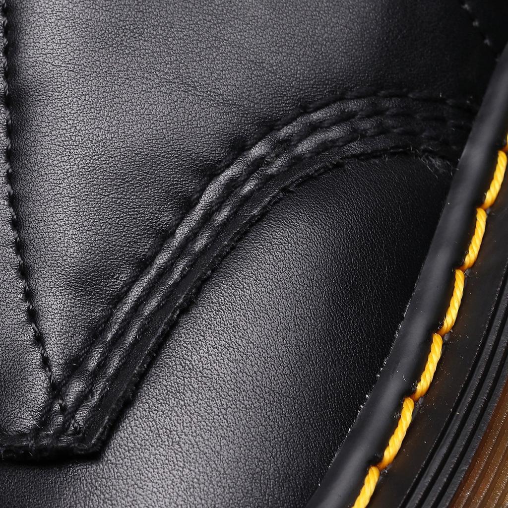 Dírové kožené boty s vysokým svrškem dámské a pánské měkká kůže britská ruční výroba kožené krátké boty - samet - Ganeri