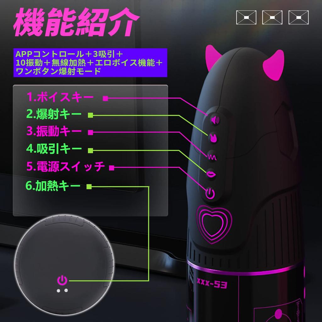 Elektrischer Masturbator für Männer Beliebtes Onahole 6in1 APP-Bedienung Saugvakuum Realistischer Kolbenmasturbator 10 Vibrationsmodi Automatische Heizung