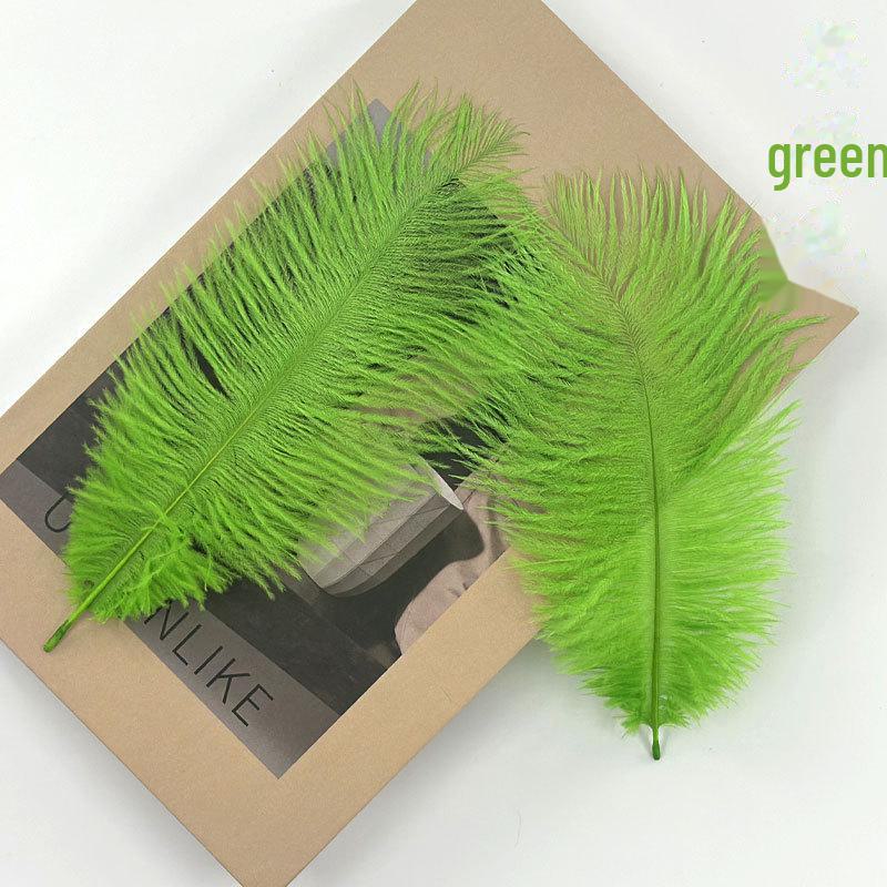 Barevné zavírače na dorty z pštrosího peří a příslušenství