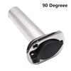 15/ 30 /90 Degree Fishing Pole Stand High Quality Stainless Steel Flush Mount Fishing Rod Holder For Boat Accessories Marine